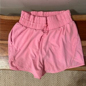 Women's Pink Athletic Shorts All in Motion Size XS‎ Running Shorts Gym EUC